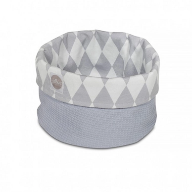 Mandje Mini Jollein Waffle Grey