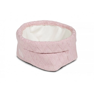 Mandje Jollein Diamond Knit Vintage Pink
