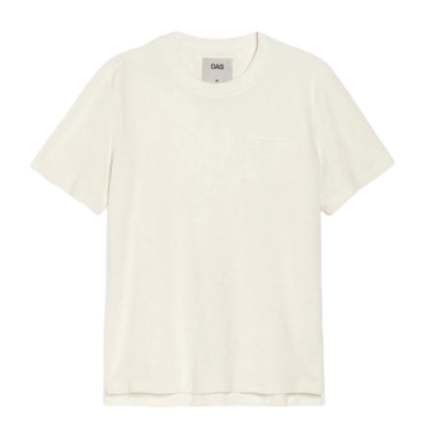 T-shirt OAS Homme White Terry Tee