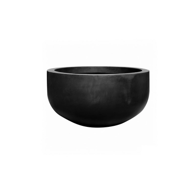 Bloempot Pottery Pots Natural City Bowl S Black 92 x 50 cm