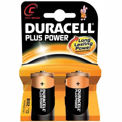 Batterij Duracell C Alkaline 2-pack