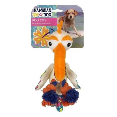 All For Paws Hawaiian Dog Pelikaan Met Touwenpoten Wit 20 cm