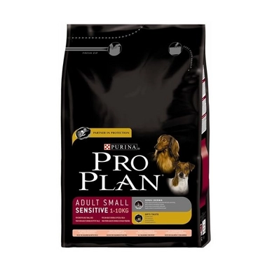 Hondenbrokken Pro Plan Adult Small Sensitive Zalm en Rijst 3 kg