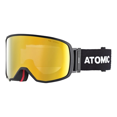 Masque de ski Atomic Revent L FDL Stereo OTG Black Noir