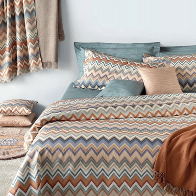 Dekbedovertrek Missoni Andres Black Multicolor Katoen