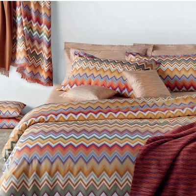 Dekbedovertrek Missoni Andres Orange Multicolor Katoen