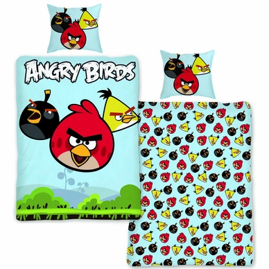 Dekbedovertrek Angry Birds All Katoen
