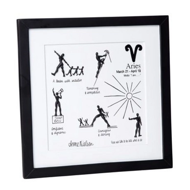 Art Print Anna Nielsen Zodiac Aries