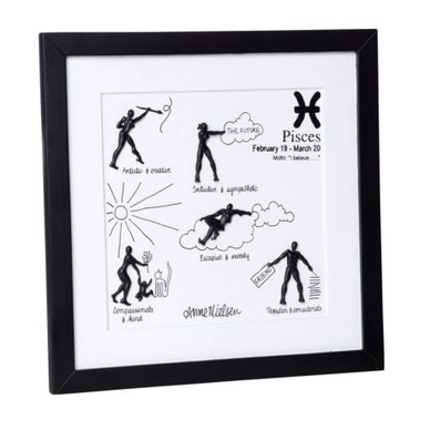Art Print Anna Nielsen Zodiac Pisces