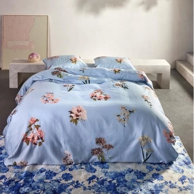 Dekbedovertrek Essenza Annebella Zen Blue Satijn