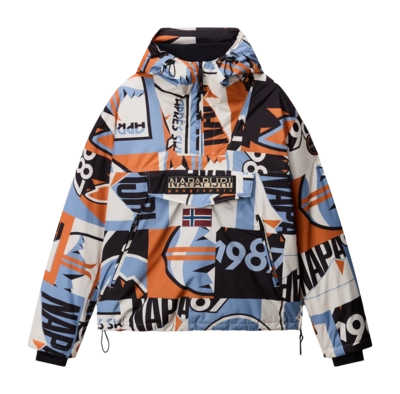 Anorak Napapijri Men Rainforest Next AOP F0S