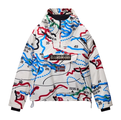 Anorak Napapijri Men Rainforest Next AOP FZE