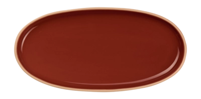 Aperitiefbord ASA Selection Semana Oval Lobster Red 20 x 10 cm