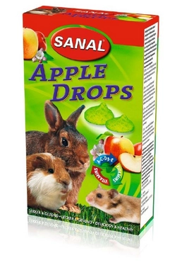 Knaagdierensnacks Beeztees Sanal Apple Drops