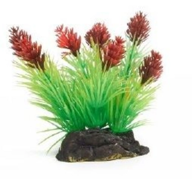 Aqua Plant Beeztees Plastic Groen Rood 8 cm