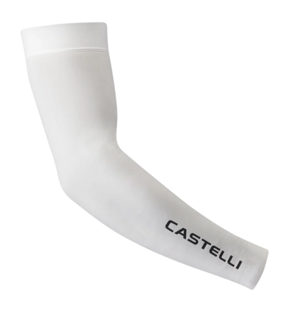 Armwarmer Castelli Unisex UPF 50+ Light 3 White