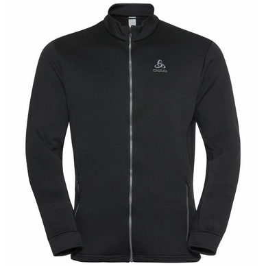 Longsleeve Odlo Men Mid Layer Full Zip Berra Black