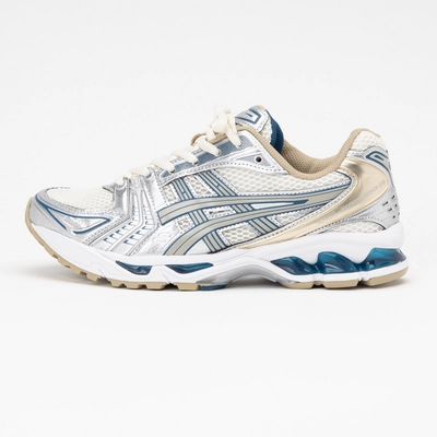 ASICS Unisex GEL KAYANO 14 Cream Pure Silver 24