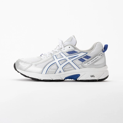 Asics Kids GEL-VENTURE 6 GS White/Lapis Lazuli Blue '24 | Sneaker