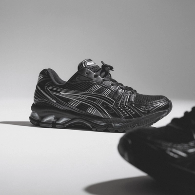 ASICS Unisex GEL-KAYANO 14 Black Pure Silver 24 | Sneaker District COM