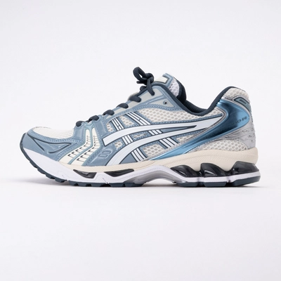 ASICS Unisex GEL-KAYANO 14 Cream/Raw Indigo 25 | Sneaker District COM