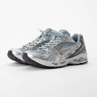 ASICS Unisex GEL-KAYANO 14 Dolphin Grey/Pure Silver 25 | Sneaker
