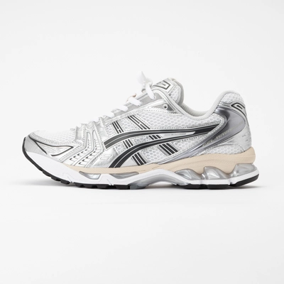 Sneaker ASICS GEL-KAYANO 14 Unisex White / Graphite Grey