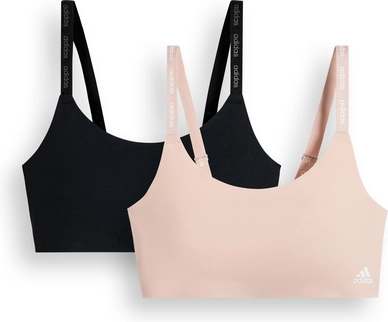 Sport BH Adidas Women Scoop Lounge Bra Assorted 1 (2 pack)