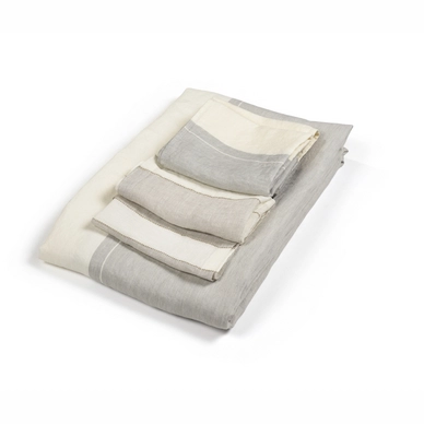 Serviette Libeco Atelier Stripe Linnen (6er Set)