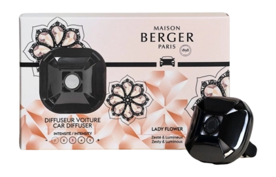 Autoparfum Maison Berger Eternity Gun Metal Lady Flower
