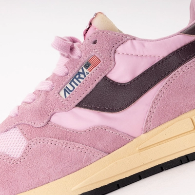 Autry Women Reelwind Low Suede/Net Roseate/Rose | Sneaker District