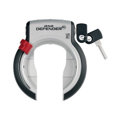 Ringslot AXA Defender Zilver