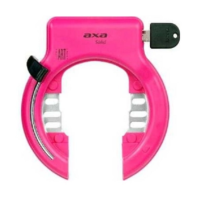 Ringslot AXA Solid Roze
