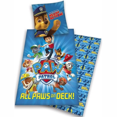 Dekbedovertrek Paw Patrol On Deck Katoen