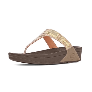 Tongs Femmes FitFlop Aztec Chada™ Caillou