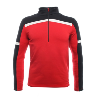 Sous-vêtement thermique Dainese HP2 MID Half Zip Men High Risk Red Stretch Limo