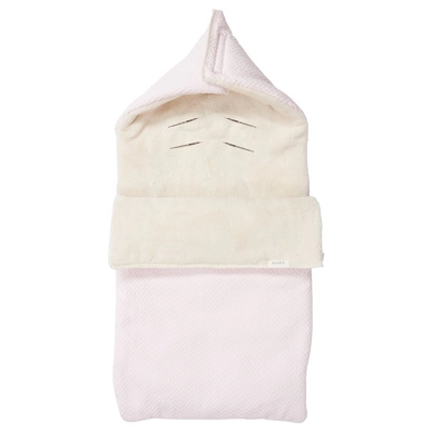 Voetenzak Koeka Stockholm Teddy Old Baby Pink Pebble (3-Puntsgordel)