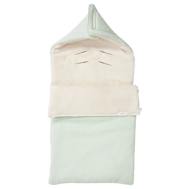 Voetenzak Koeka Stockholm Teddy Misty Mint Pebble (3-Puntsgordel)