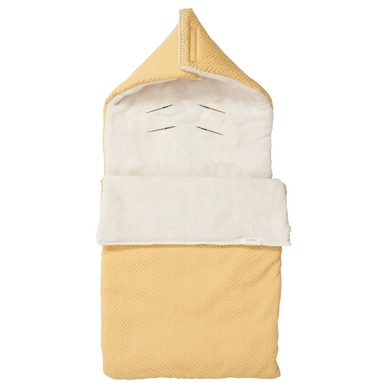 Voetenzak Koeka Stockholm Teddy Ochre Pebble (3-Puntsgordel)