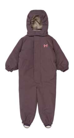 Babyskipak Konges Sløjd Girls Nohr Snowsuit Solid Hortensia THERMOLITE EcoMade