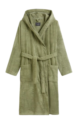 Dressing Gown Marc O'Polo Men Timeless Moss Green | Etrias Brands