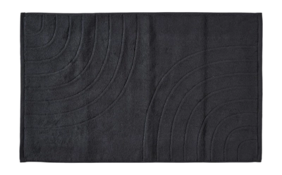 Bath Mat Zone Denmark Time Black