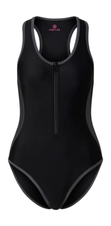 Badpak Bogner Fire + Ice Women Zora Black Aansluitende pasvorm