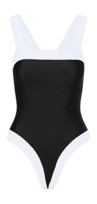Badpak Goldbergh Women Hemera Black/White Tight fit