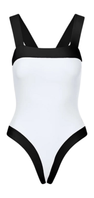 Badpak Goldbergh Women Hemera White/Black Tight Fit