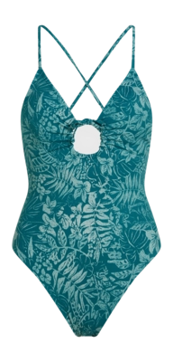 Badpak O'Neill Women Jaida Green Island Sky Aansluitend