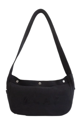 Sac à Main Olaf Hussein Homme Petit Journal Noir