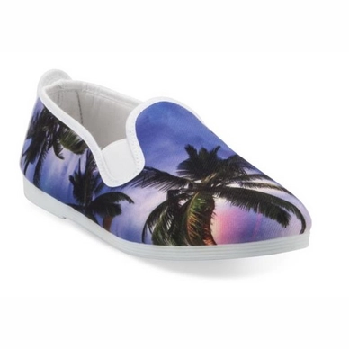 Slipper Flossy Prints Barcelona Lila Sunset