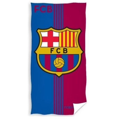 Serviette de Plage FC Barcelona Stripes