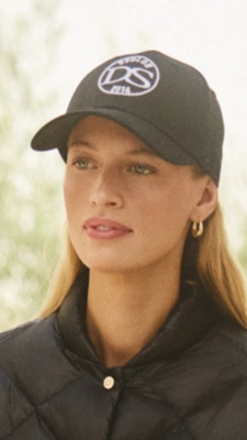 Baseball Cap Deblon Women Black | Causeways